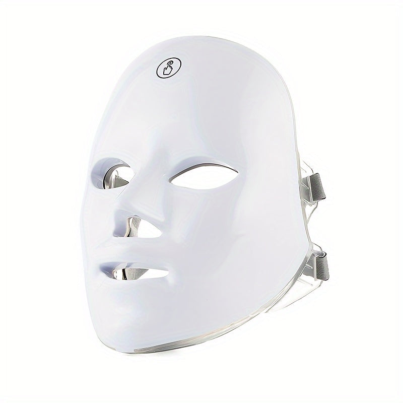 Draadloos LED-gezichtsmasker met 7 kleuren