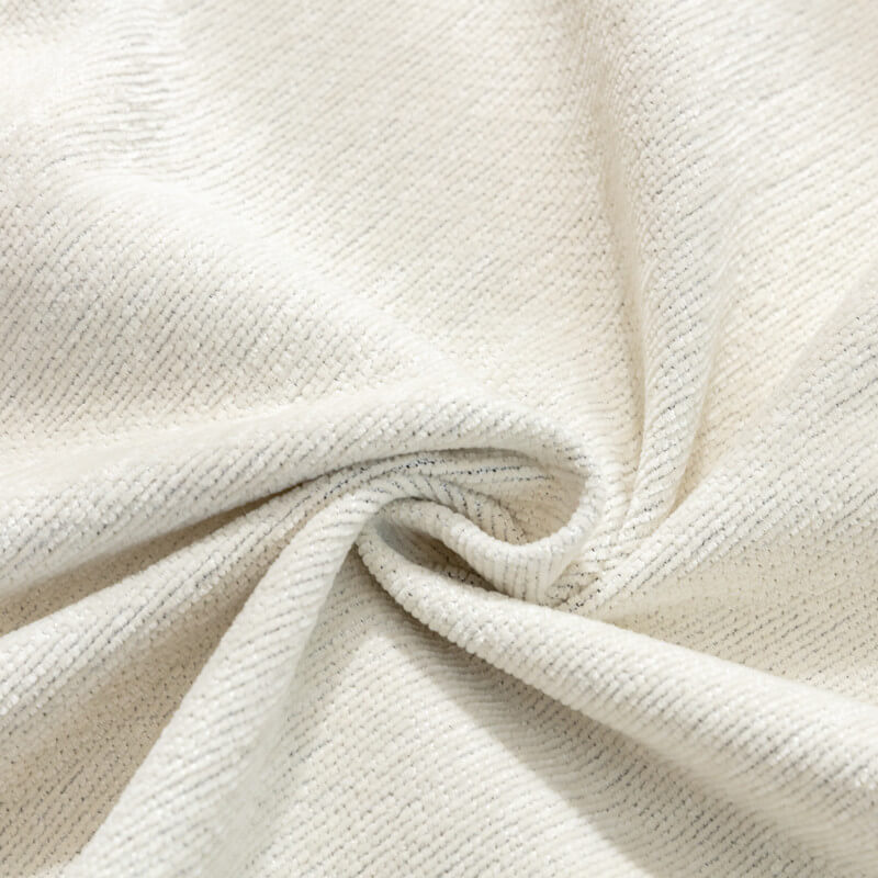 Chenille bankplaid - Stofwerende beschermer met kwastjes