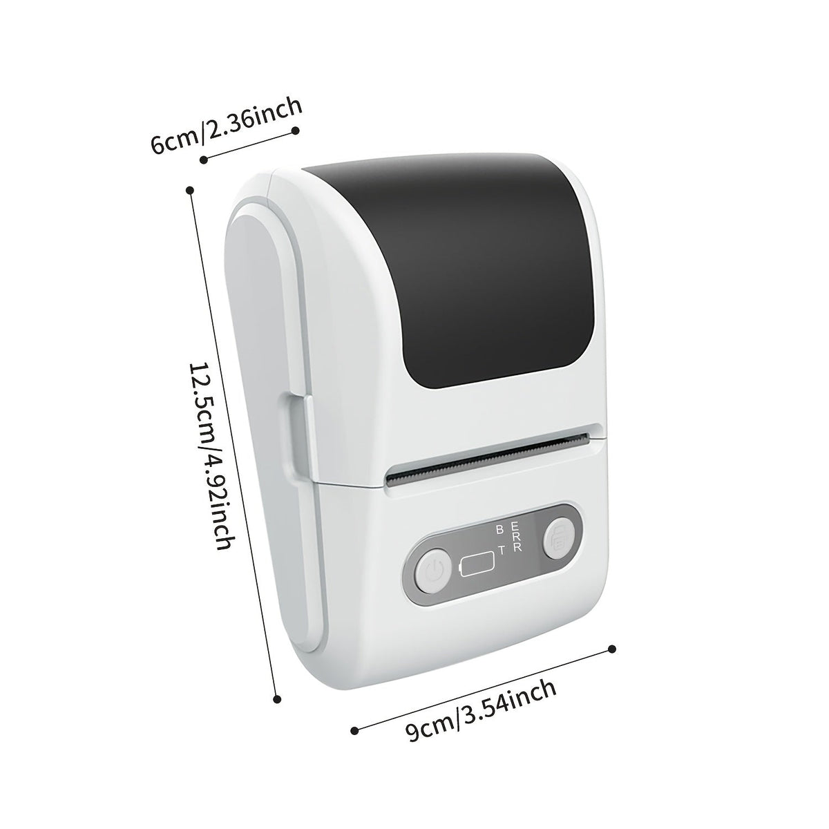 Draadloze mini-labelprinter voor smartphones
