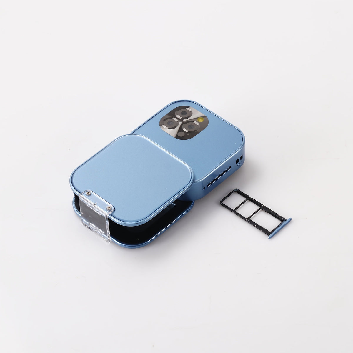 Compacte 2G-schuiftelefoon met dual-sim en touchscreen