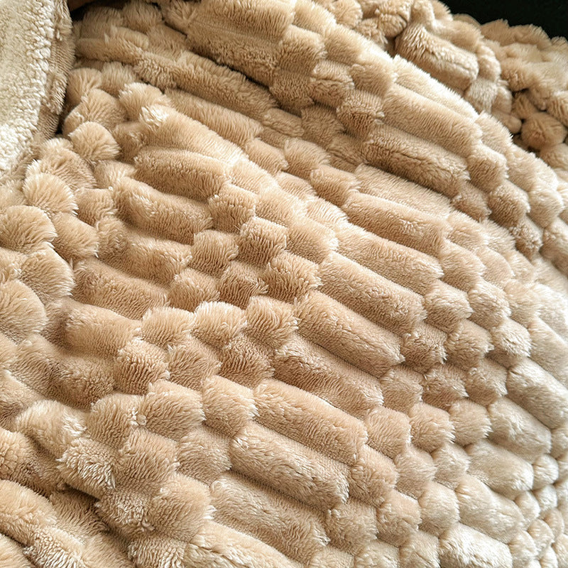 3D schildpaddeken - Licht microvezel fleece in drie maten