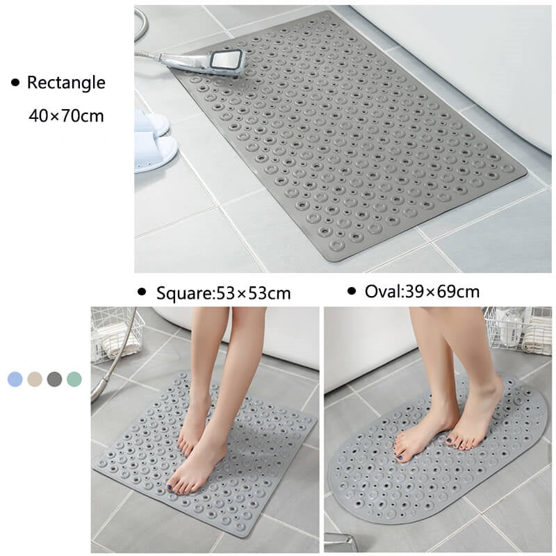 Antislip badmat - PVC douchemat met zuignappen