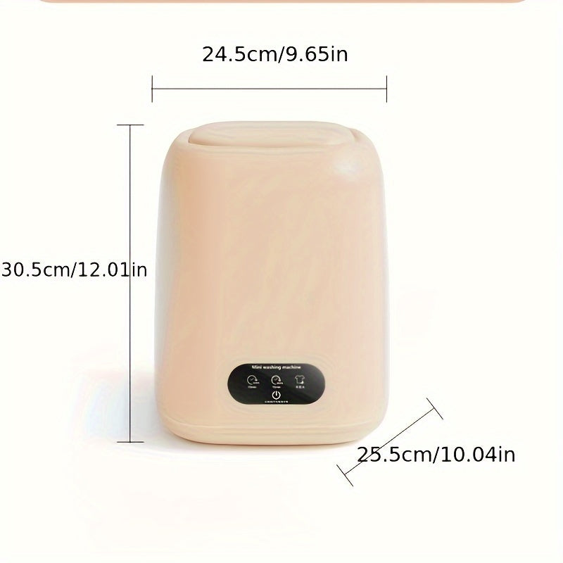 Compacte miniwasmachine voor kleine en delicate was
