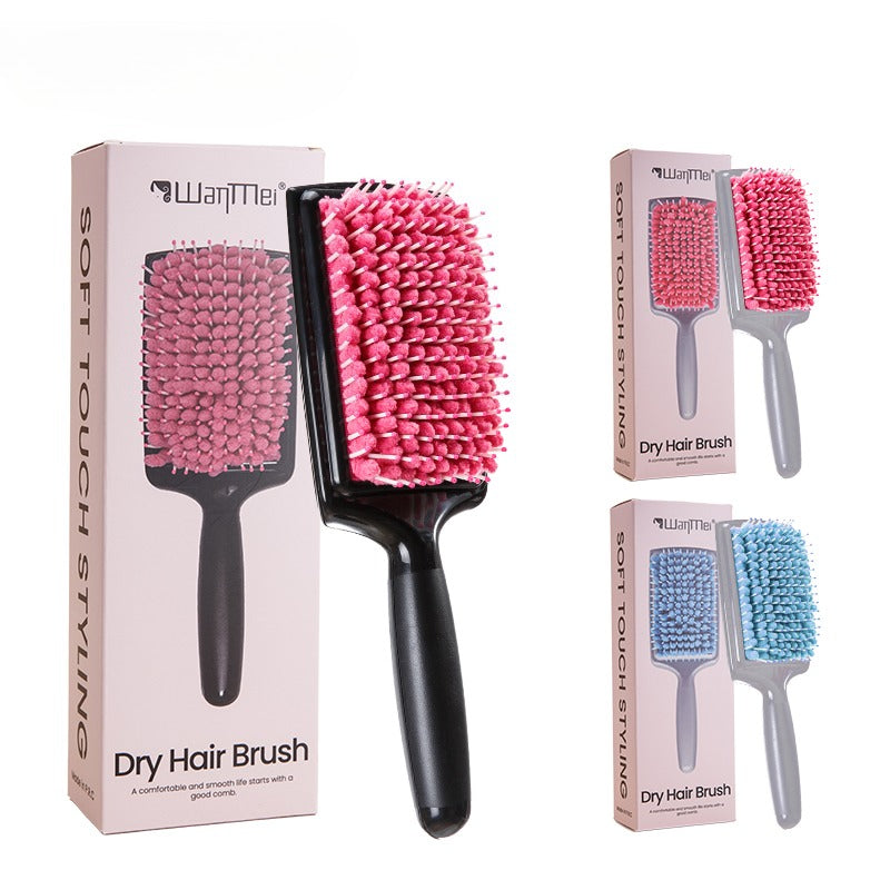 Handmatige haarborstel met nylon borstelharen