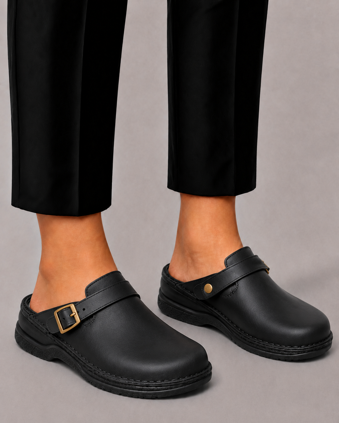 Ondersteunende comfortclogs voor heren