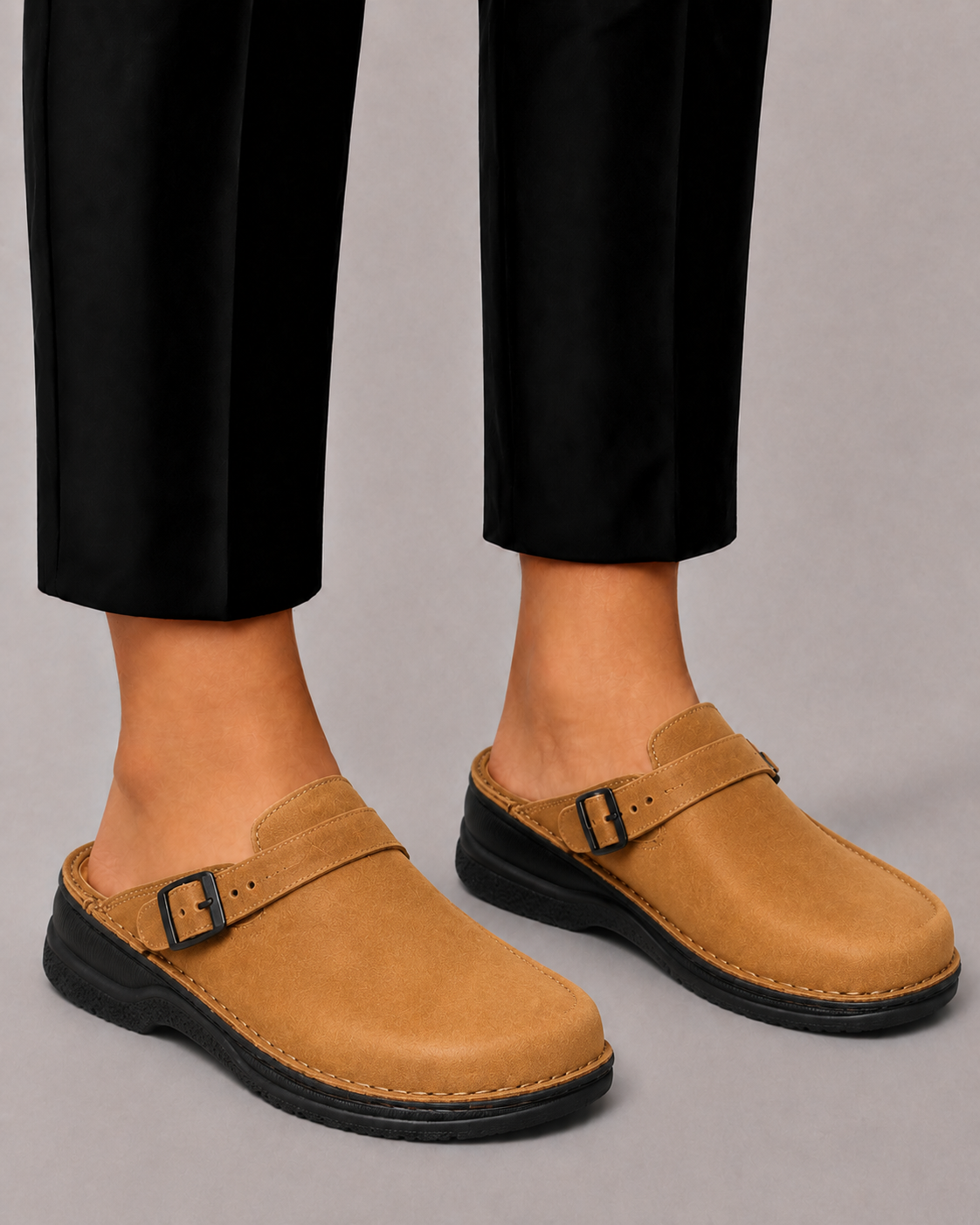 Ondersteunende comfortclogs voor heren