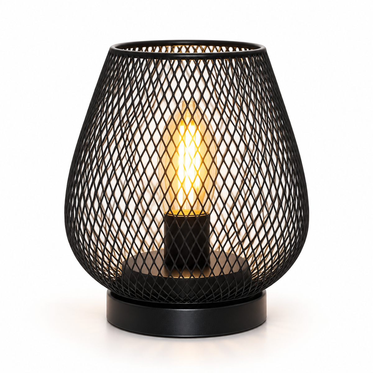 Draadloze LED tafellampen - Warm witte set van 2