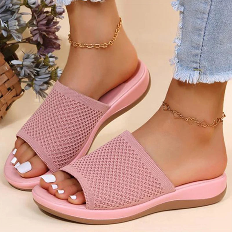 Lichte comfortslippers voor dames