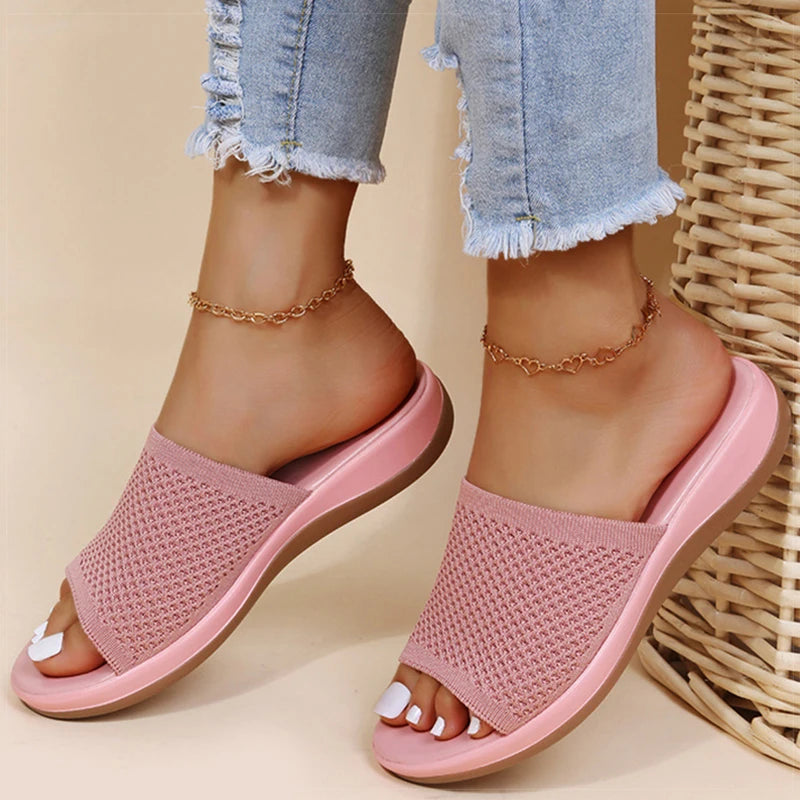 Lichte comfortslippers voor dames