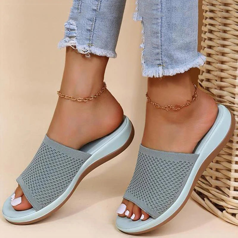Lichte comfortslippers voor dames