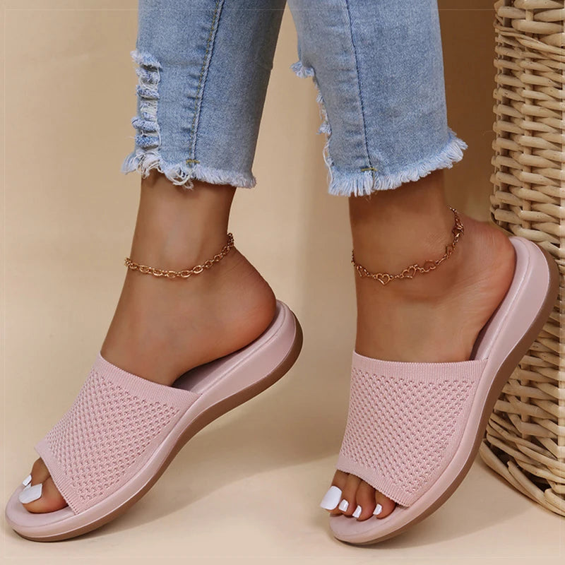 Lichte comfortslippers voor dames