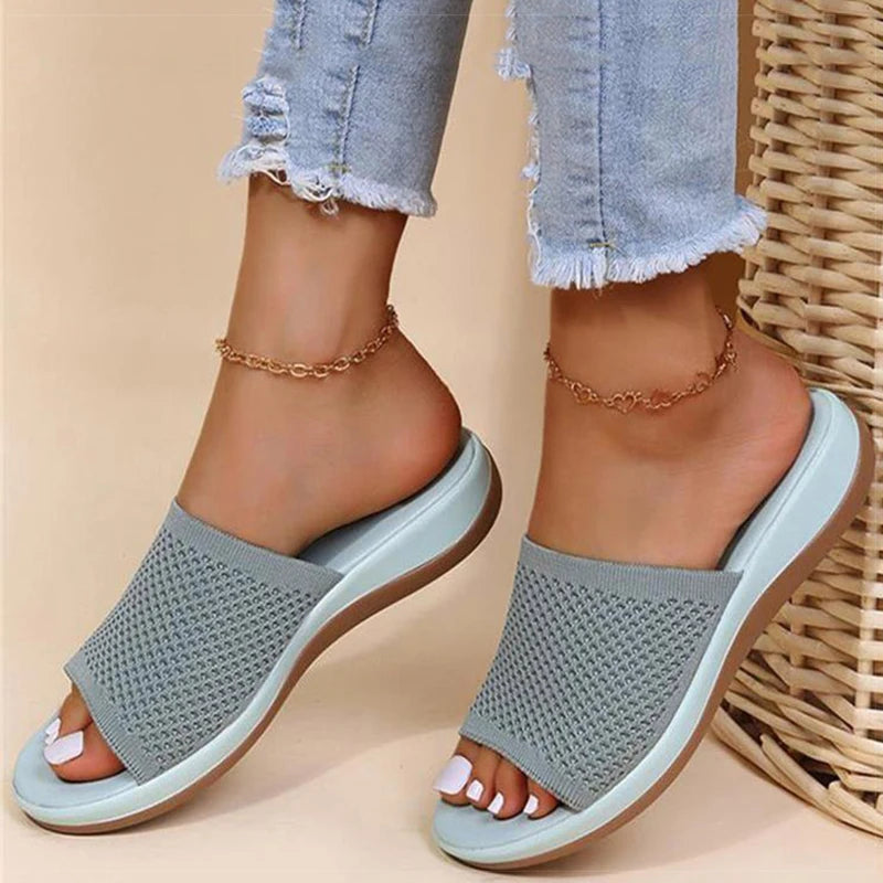 Lichte comfortslippers voor dames