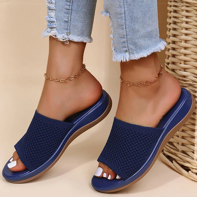 Lichte comfortslippers voor dames