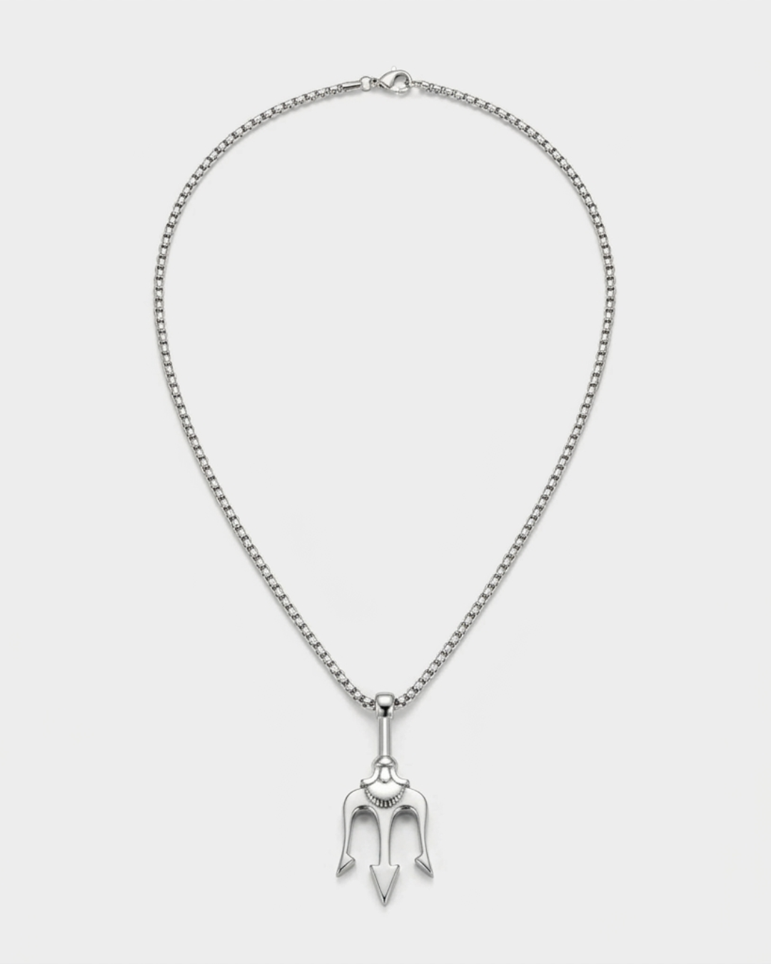 Ketting met Poseidon-hanger voor heren