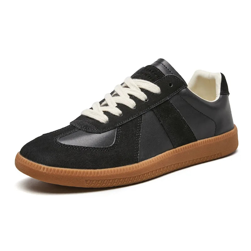 Retro lage sneakers voor heren