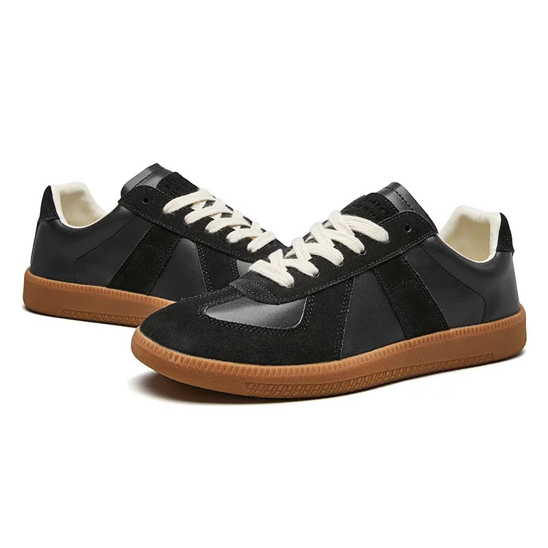 Retro lage sneakers voor heren