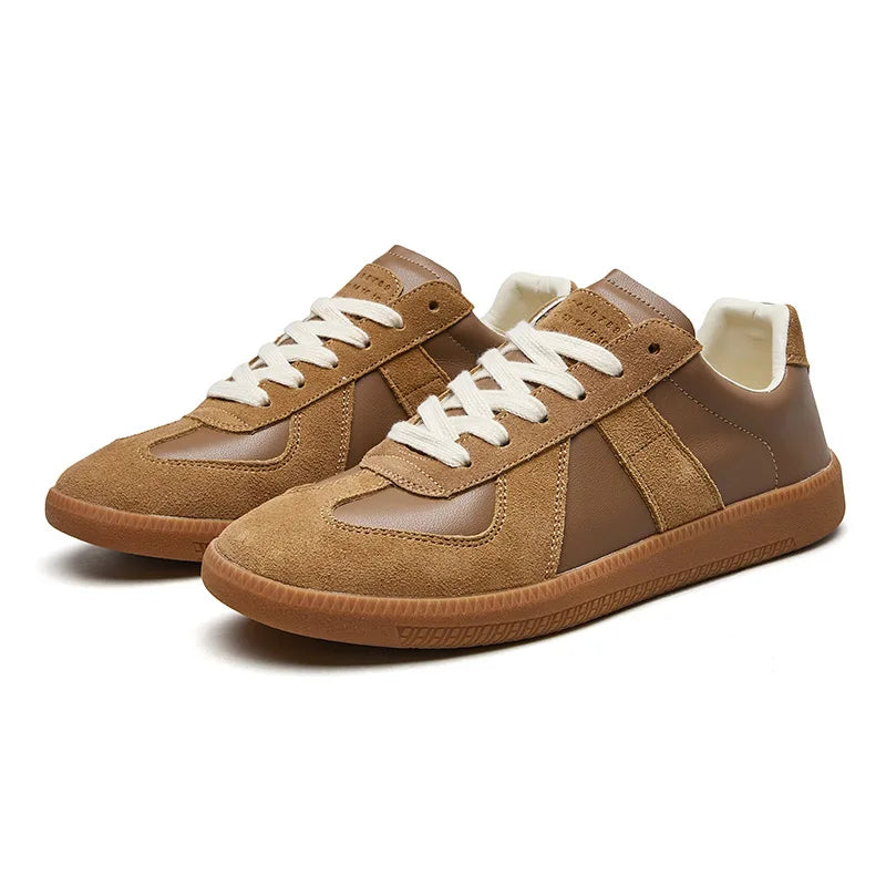 Retro lage sneakers voor heren