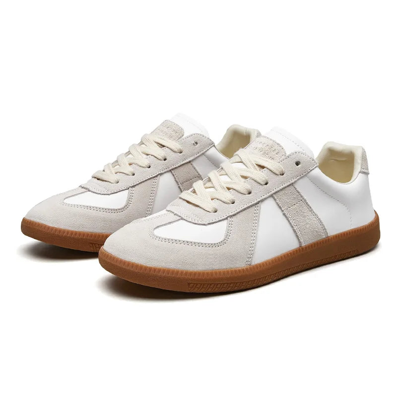 Retro lage sneakers voor heren