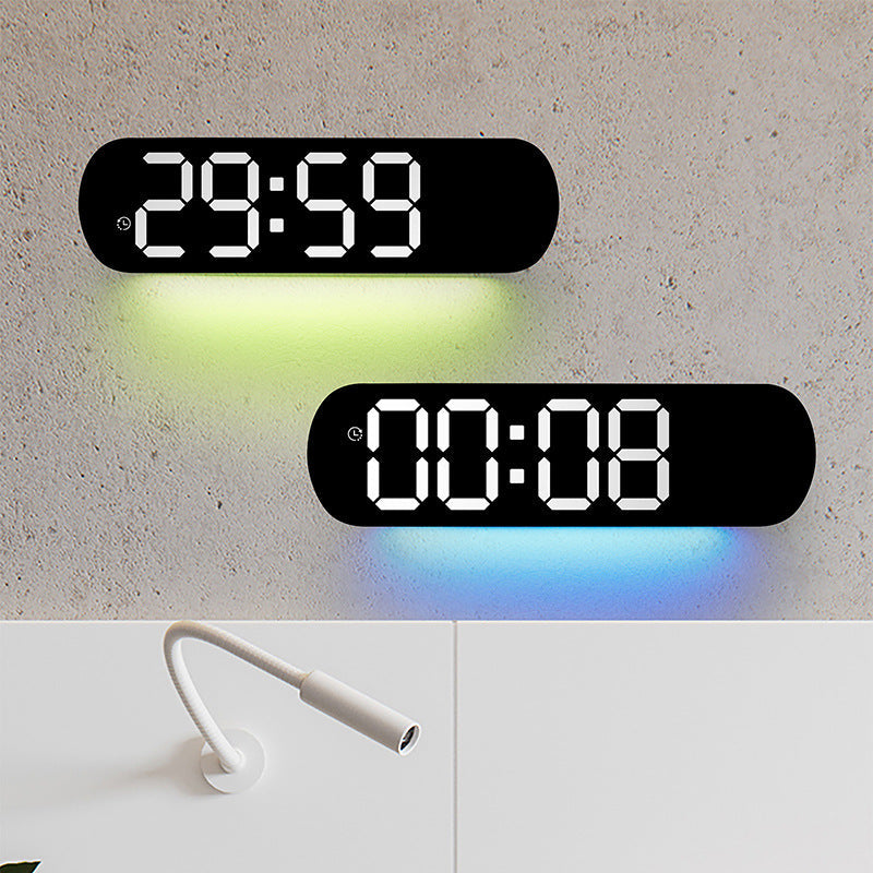 Digitale wandklok - 14 inch LED met afstandsbediening
