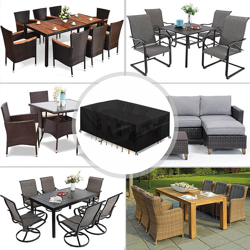 Waterdichte Tuinmeubelhoes van 420D Oxford-Stof