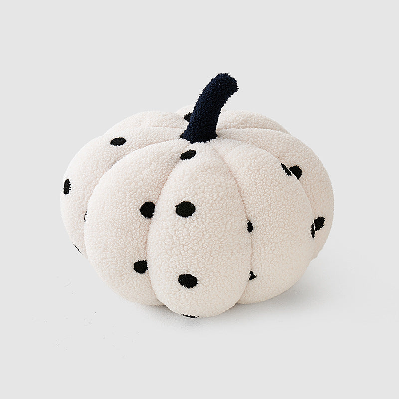 Pompoenkussen - Teddyfleece met PP-katoenvulling