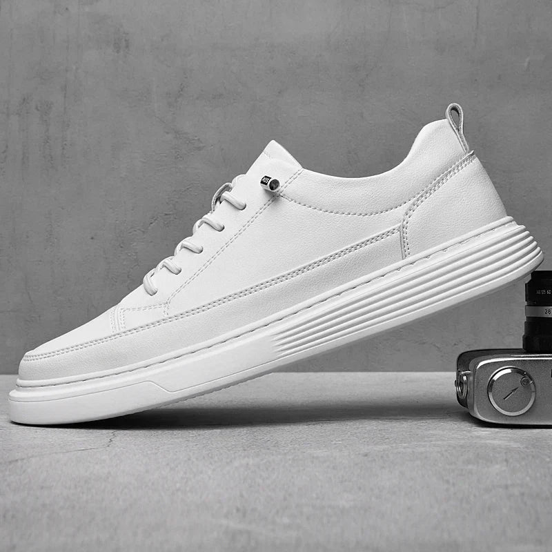 Zwarte lage sneakers voor heren