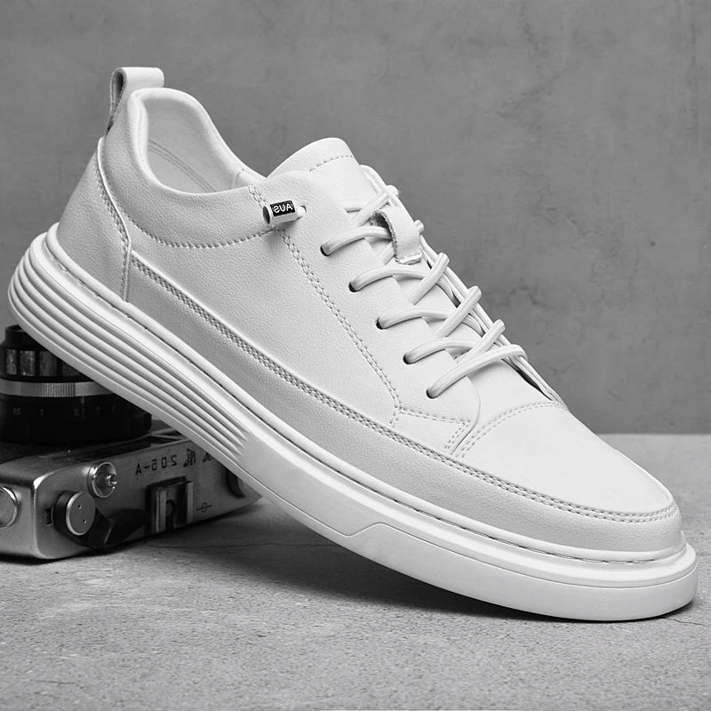 Zwarte lage sneakers voor heren