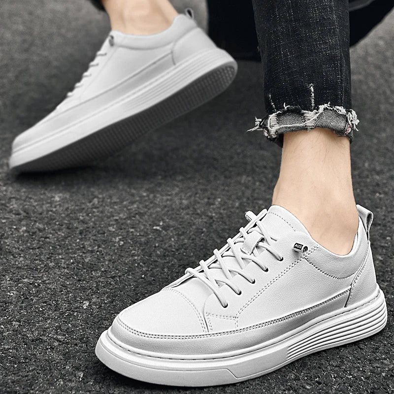 Zwarte lage sneakers voor heren