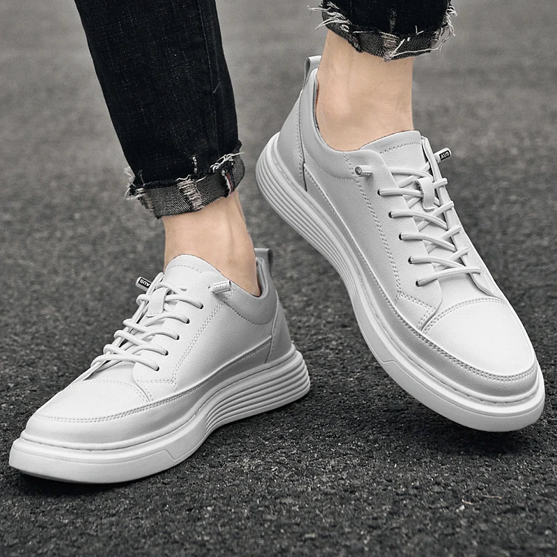 Zwarte lage sneakers voor heren