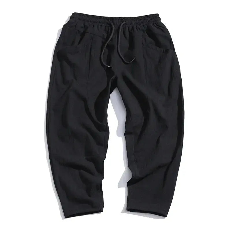 Cropped tapered broek voor heren