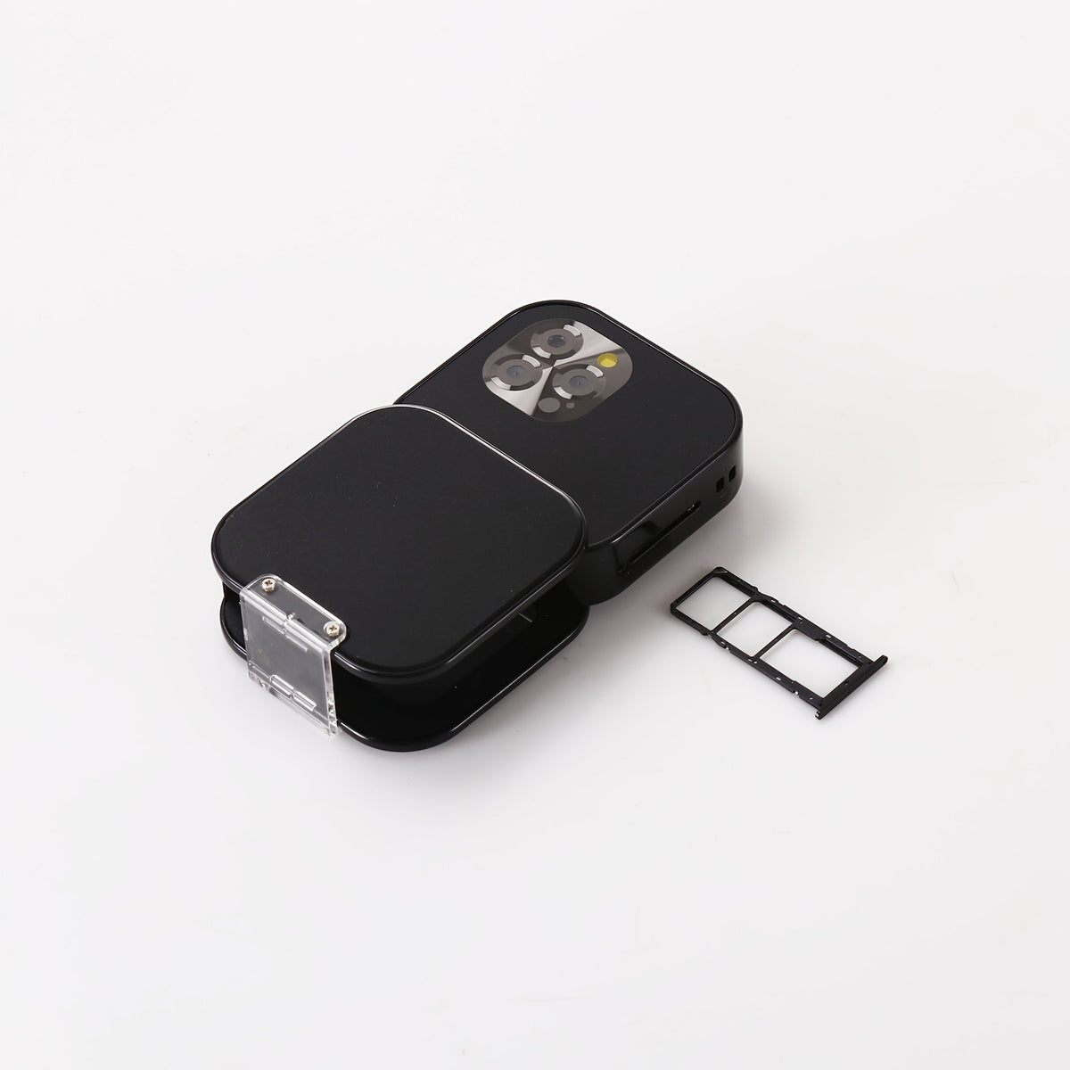 Compacte 2G-schuiftelefoon met dual-sim en touchscreen