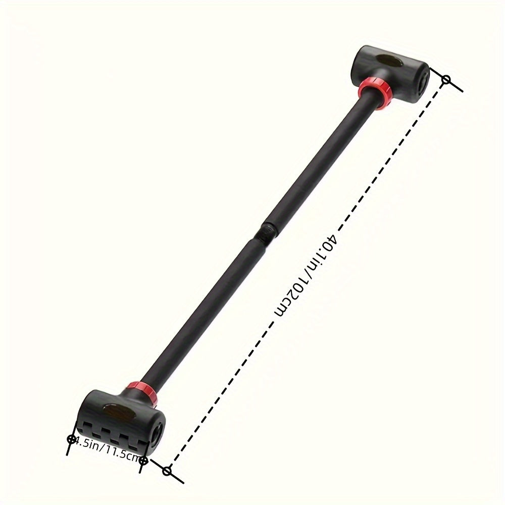 Stalen Dumbbell-naar-Halterstang Converter - Tot 90,72 kg