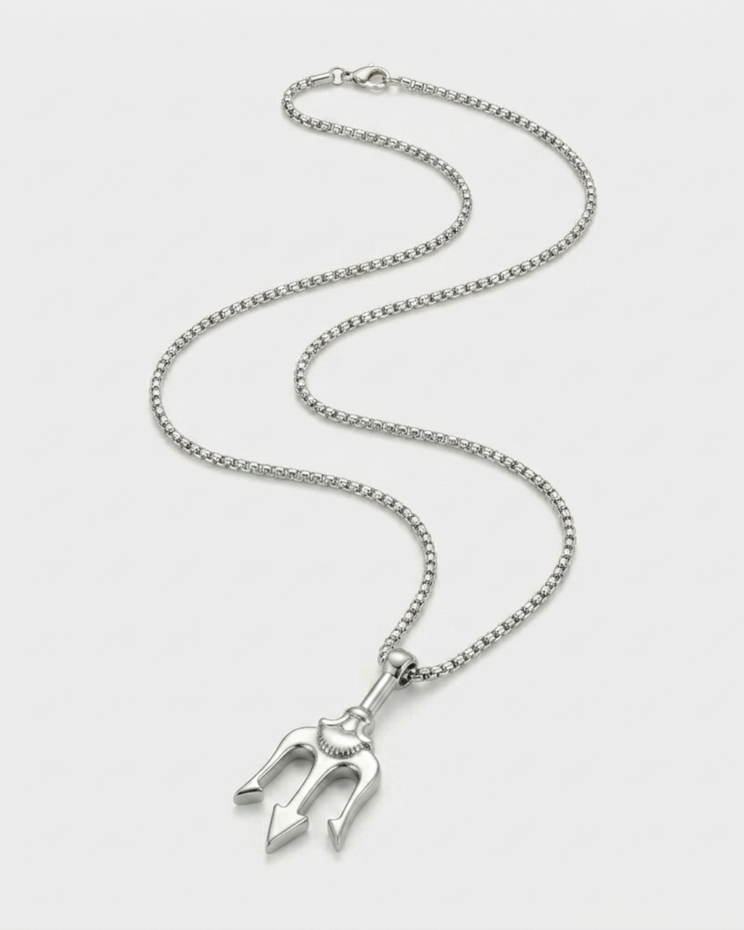 Ketting met Poseidon-hanger voor heren