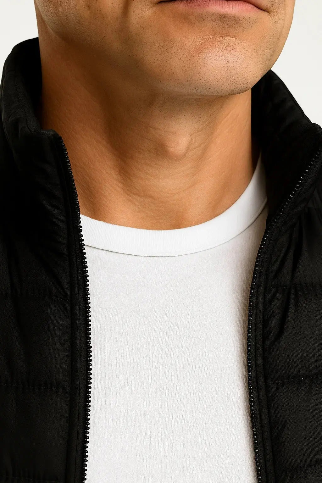 Gewatteerde winterbodywarmer voor heren