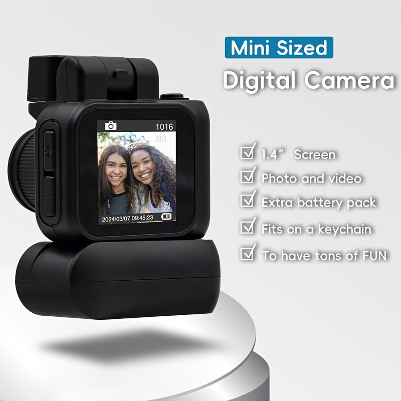 Compacte 1080p digitale camera met LCD-scherm