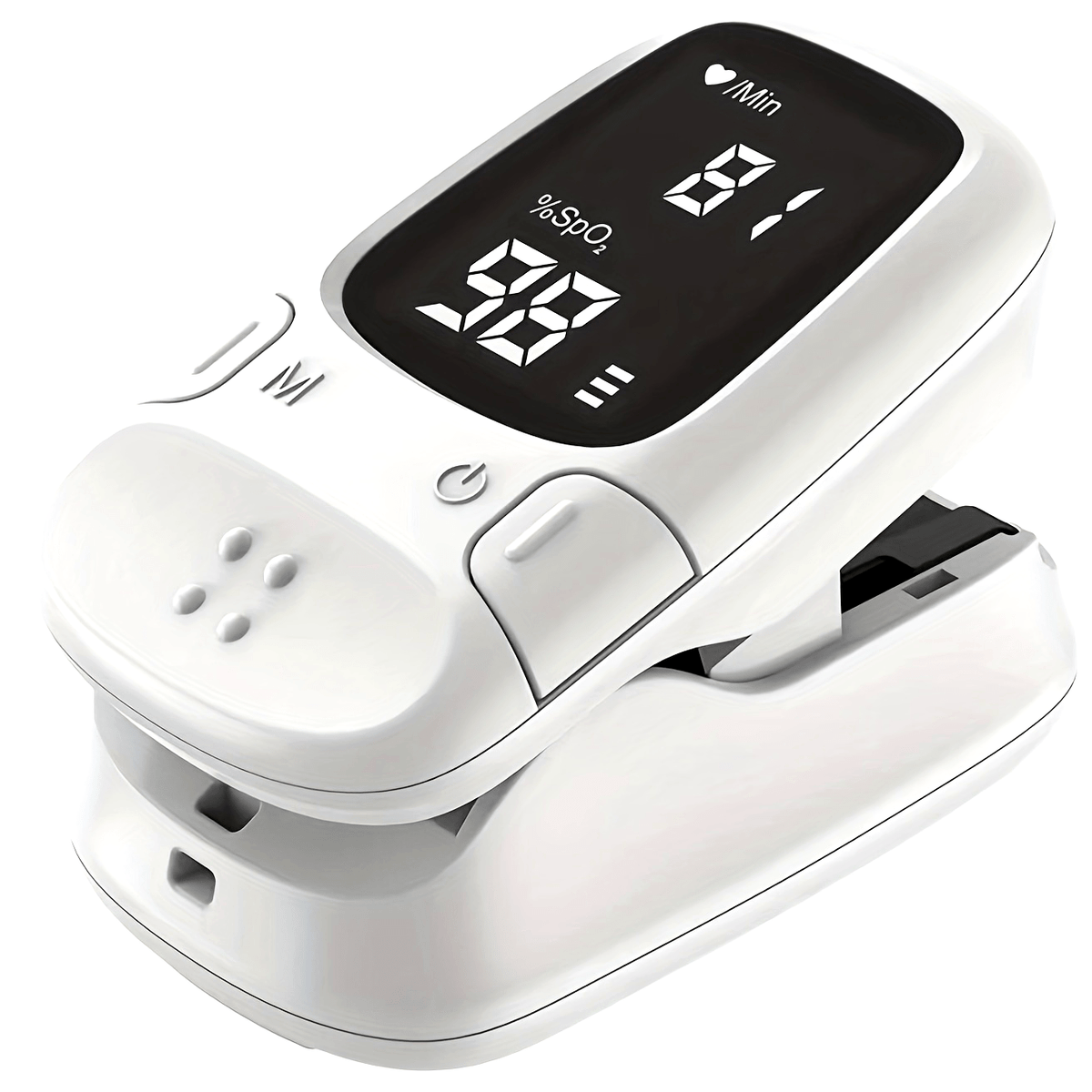 Vingertop Pulsoximeter met Hartslagweergave
