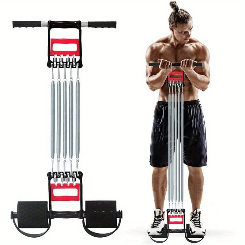 3-in-1 Veertrainer voor Borst, Armen en Core