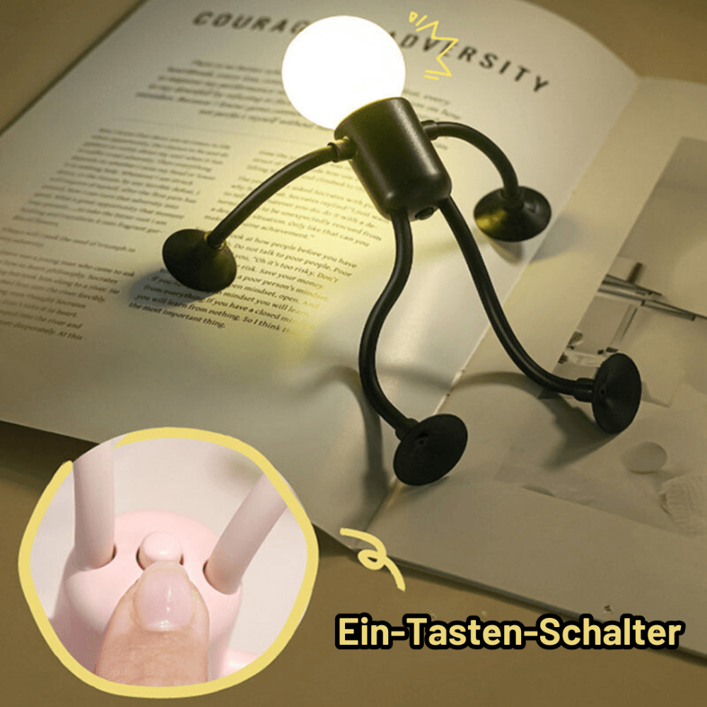 Flexibele figuurnachtlampjes - Warme LED set van 2