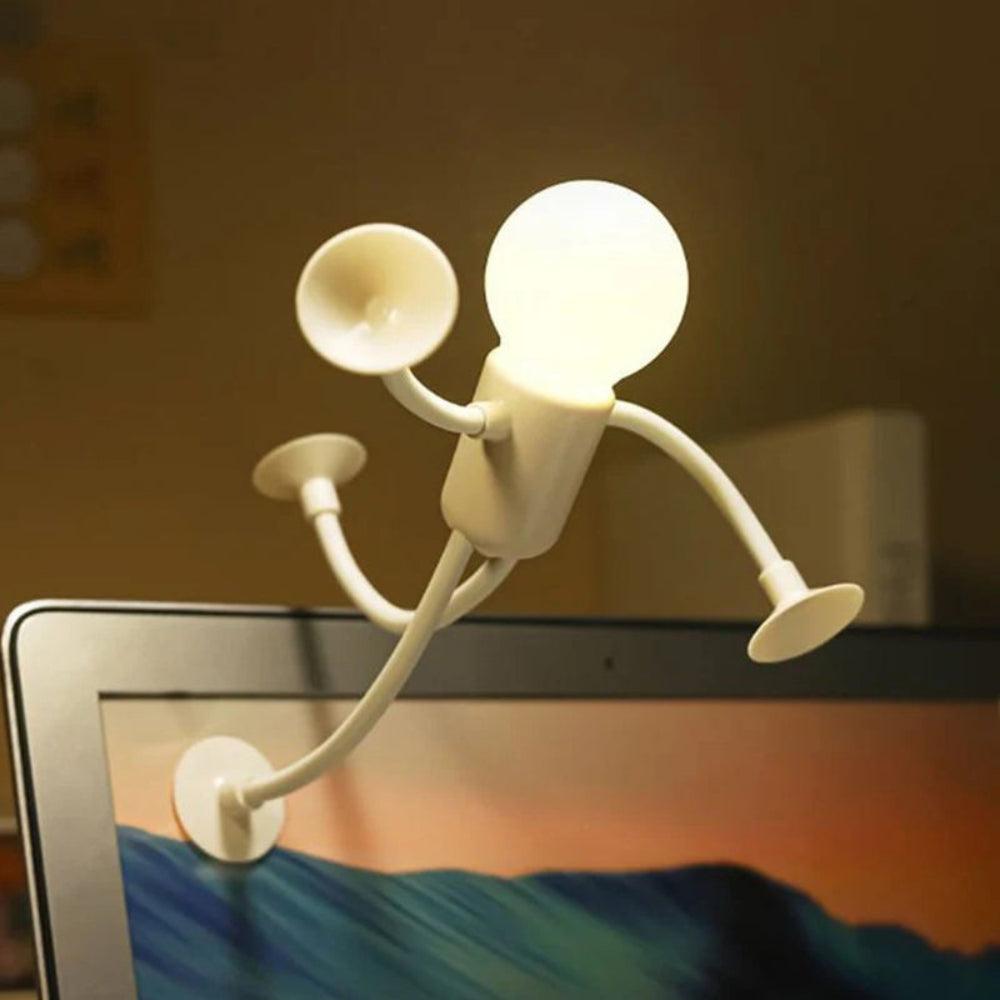 Flexibele figuurnachtlampjes - Warme LED set van 2