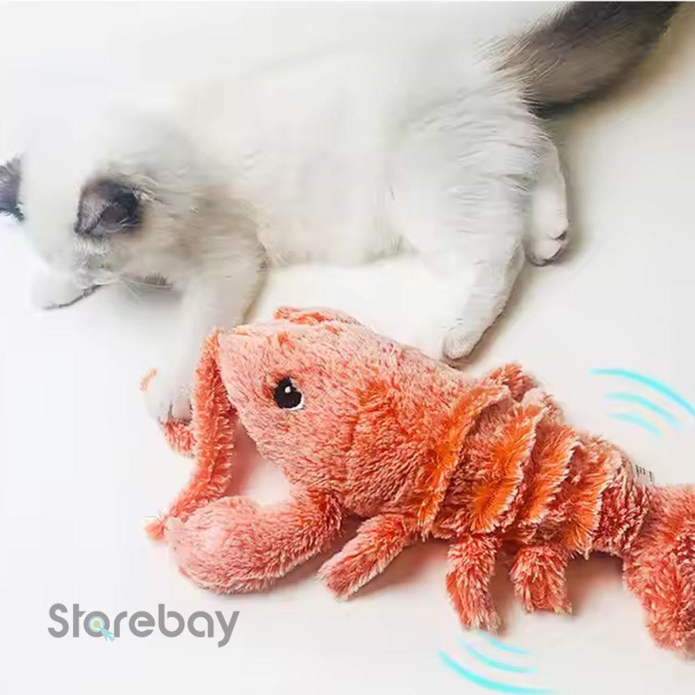 Oplaadbaar Bewegend Kreeftspeeltje voor Honden en Katten