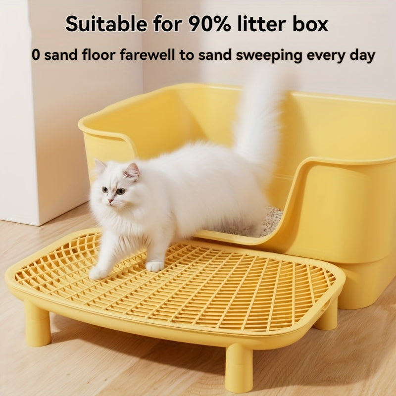Dubbele Kattenbakmat met Honingraatstructuur en Antisliplaag