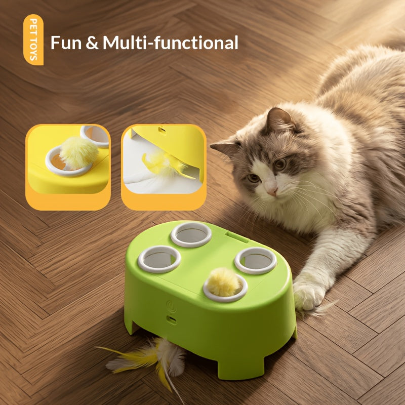 Automatisch Pop-Up Kattenspeeltje met Bewegingssensor