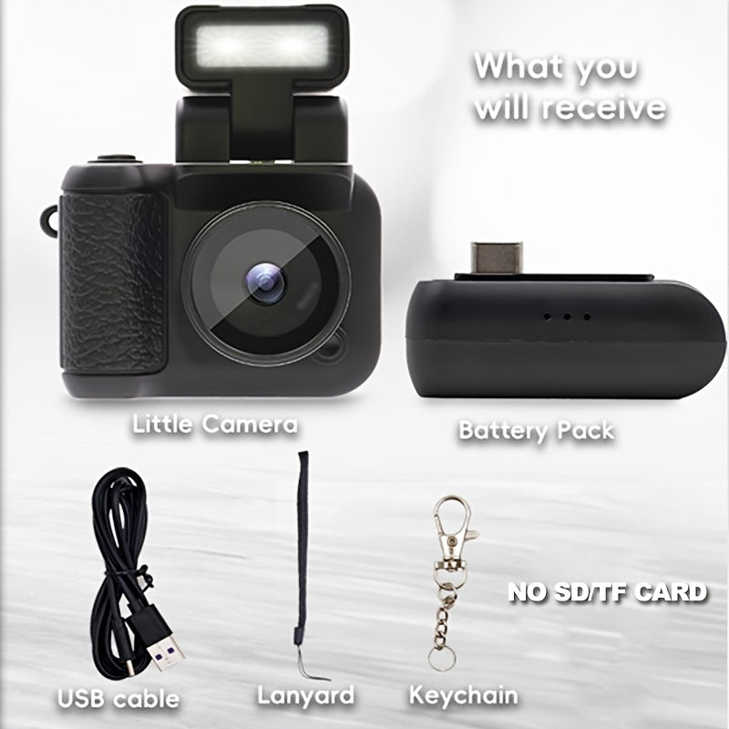 Compacte 1080p digitale camera met LCD-scherm