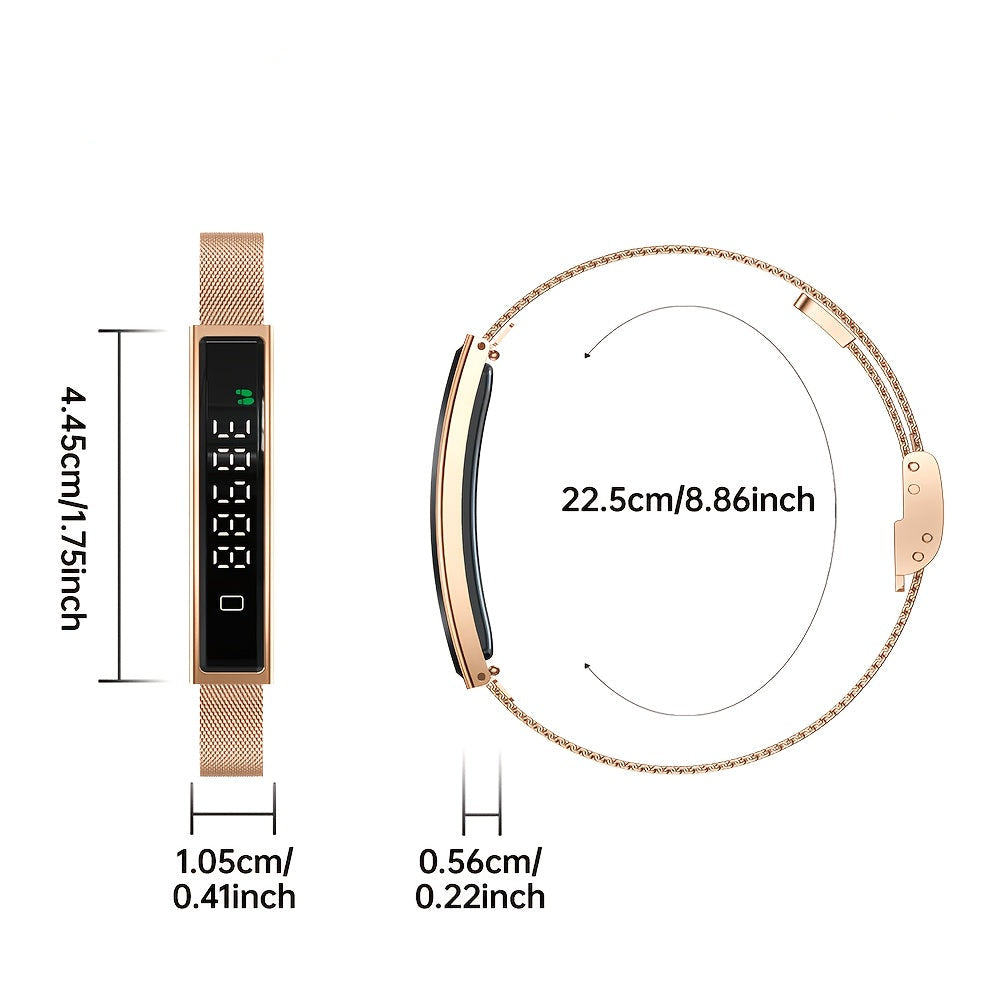 Stijlvolle fitnesstracker met sportstanden en IPX8