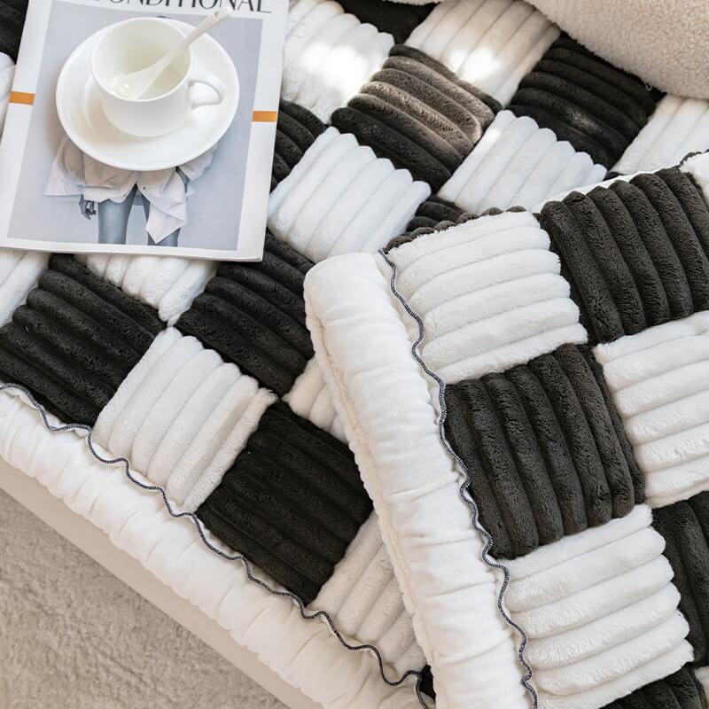 Chenille Bankbeschermer met Antislip Achterzijde