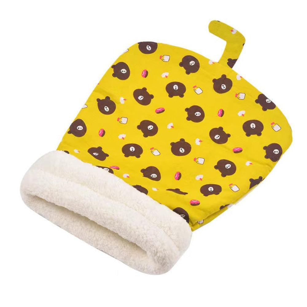Warme Pluche Kattenslaapzak met Grotvormig Ontwerp