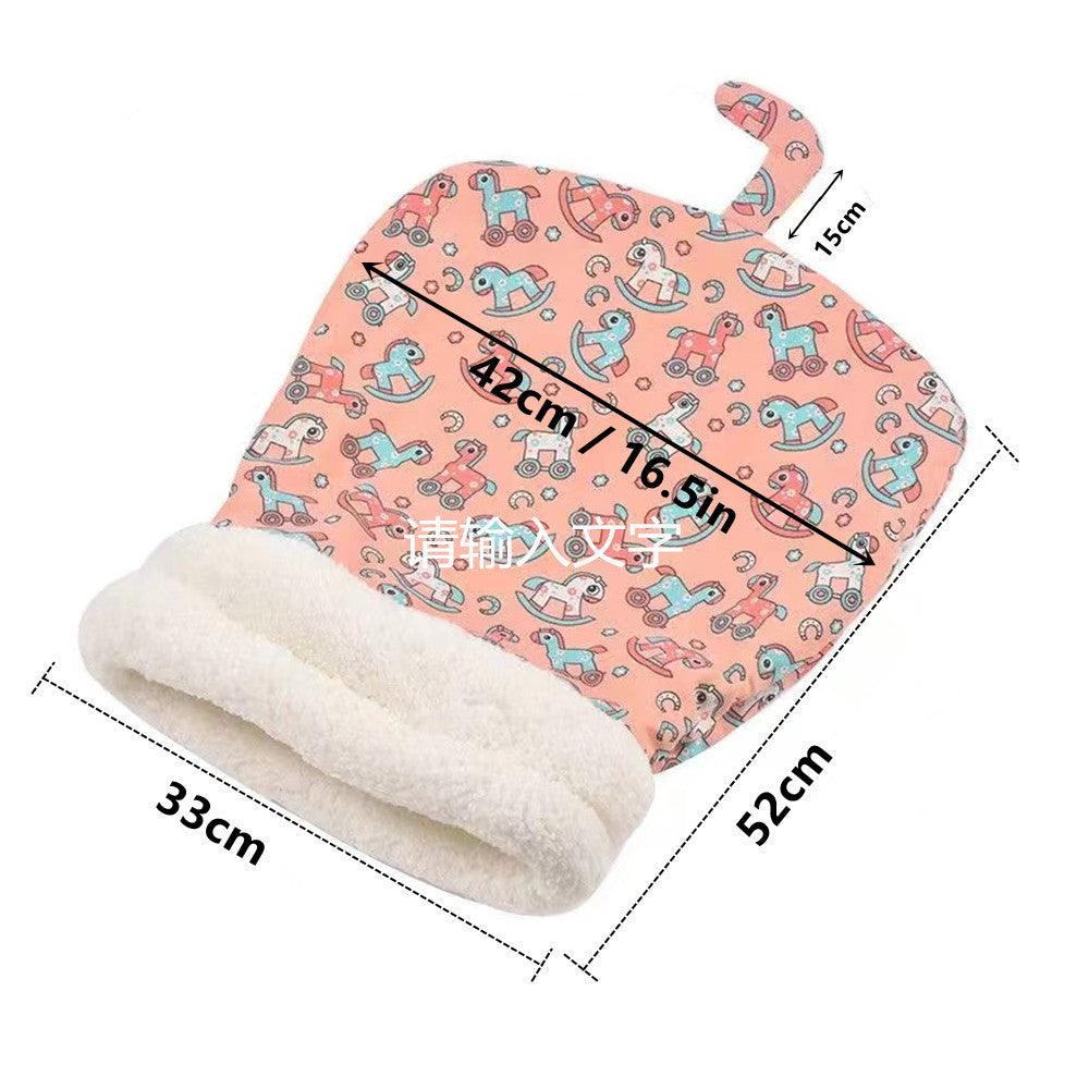 Warme Pluche Kattenslaapzak met Grotvormig Ontwerp