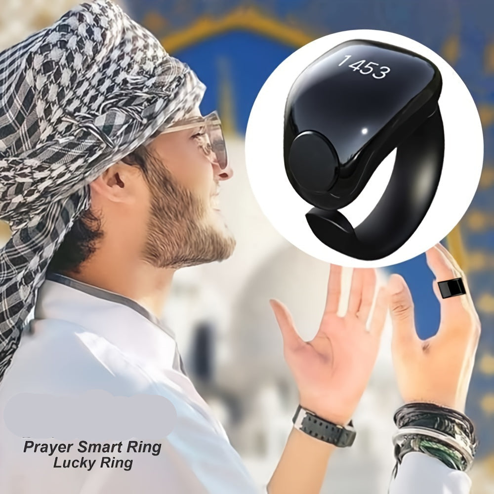 Slimme gebedsring met azan-alarm en tasbih-teller