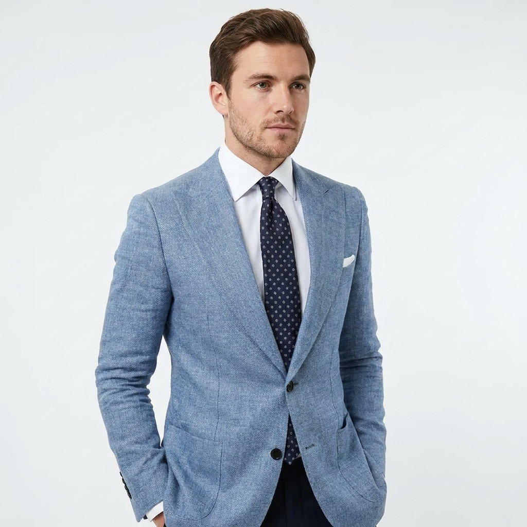 Getailleerde blazer voor heren