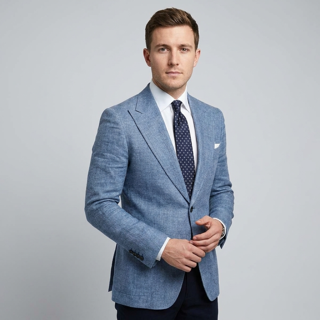 Getailleerde blazer voor heren